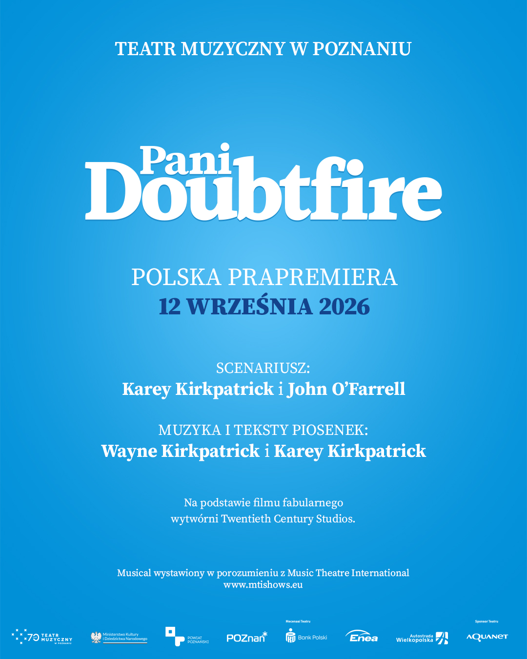 POZNAŃ JARMARK ŚWIĄTECZNY I MUSICAL PANI DOUBTFIRE
